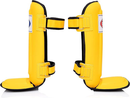 Fairtex SP3 Muay Thai Shin Guards for Men, Women, Kids | MMA Training, Kickboxing | Premium, Lightweight & Durable |Avoid shin splints During Training, Sparring