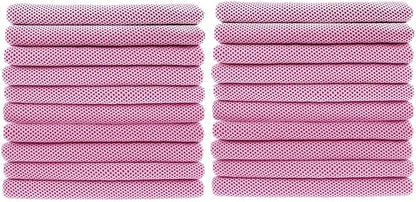 Peicees 20 Pack Microfiber Neck Cooling Towels Sports Sweat Towels Sweat Headband for Travel Beach Swimming Camping Climbing Gym Yoga Workout Backpacking