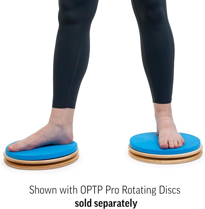 OPTP Foam Disc Pads - 10 1/2" Soft Foam Pads - Foam Balance Pad Set Pairs with The OPTP Pro Rotating Discs for Comfortable Hand and Forearm Placement