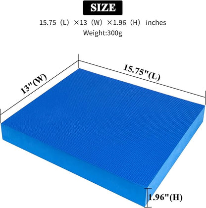 Balance Pad,Foam Exercise Pad for physical therapy Yoga Balance Pads for Balance Exercise Stability Workout, Knee and Ankle Exercise