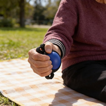 Rehab Exerciser Hand Squeeze Ball, Grip Strength Trainer, Effective Forearm Strengthener Exercisers for Hand and Finger Exercise