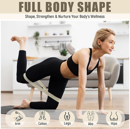 DEEKIN 30 Pcs Resistance Bands Bulk Resistance Loop Elastic Exercise Bands Exercise Equipment for Women Men Home Pilates, Fitness, Gym, Yoga