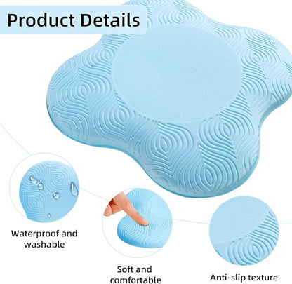 2 packs Yoga Knee Pad Mats Extra Thick for Knees Elbows Wrist Hands Head Foam Pilates Kneeling pad Yoga Knee Cushion Thick Exercise Pads for Knees Elbows Wrist Hands Head Foam Pilates Kneeling pad，Support Foam Pads for Women and Men