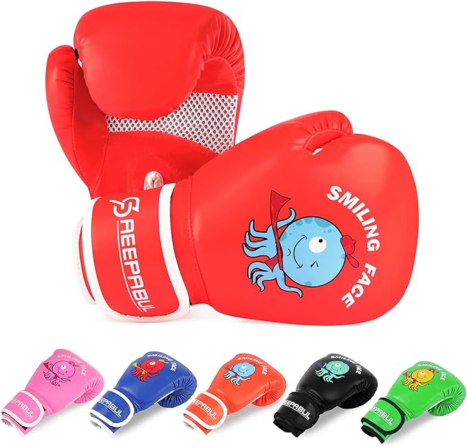 Upgrade Kids Boxing Gloves for 3-8 Year Boys and Girls, Toddler Boxing Gloves for Kids Training, Boxing Gloves Kid Sparring for Punching Bag, Kickboxing, Muay Thai, MMA