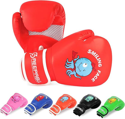 Upgrade Kids Boxing Gloves for 3-8 Year Boys and Girls, Toddler Boxing Gloves for Kids Training, Boxing Gloves Kid Sparring for Punching Bag, Kickboxing, Muay Thai, MMA