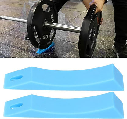 Tissting Deadlift Jack Alternative - Heavy Duty Barbell Wedge for Easy Loading & Unloading Weight Plates | Ideal for Powerlifting,Home Gym | Premium Silicone, Non-Slip Base