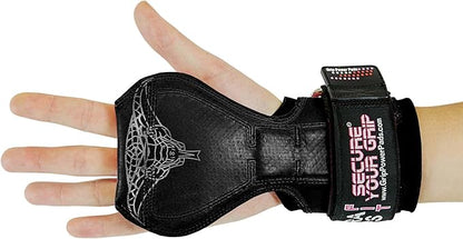 Cobra Grips PRO Weight Lifting Gloves Heavy Duty Straps Alternative with Power Lifting Hooks Padded Wrist Support for Deadlifts & Bodybuilding