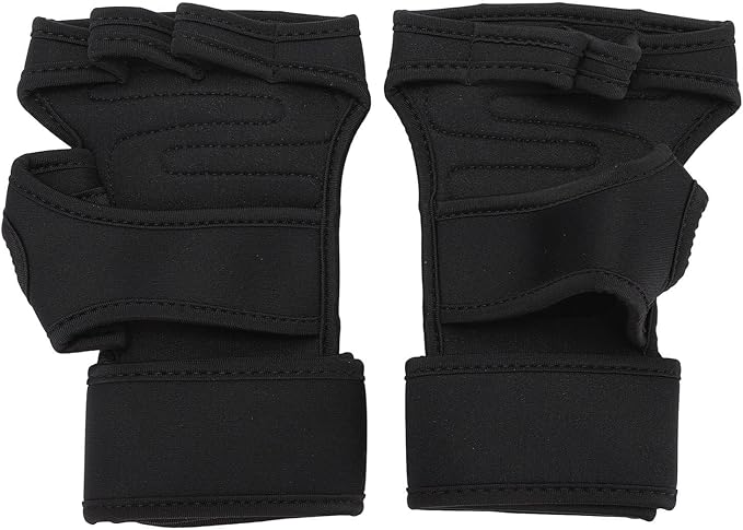 Workout Gloves for Men Gym Weight Lifting Gloves with Wrist Wrap Support Full Palm Protection Gym Gloves Exercise Fitness Training Gloves
