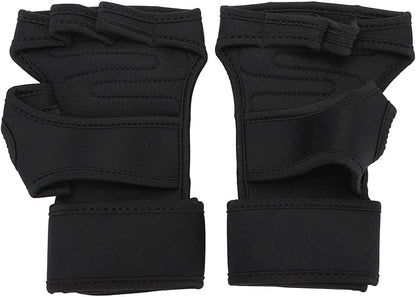 Workout Gloves for Men Gym Weight Lifting Gloves with Wrist Wrap Support Full Palm Protection Gym Gloves Exercise Fitness Training Gloves