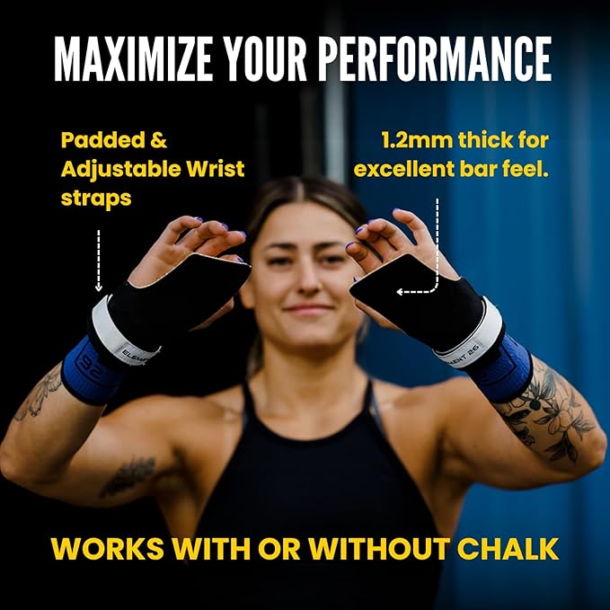 Element 26 IsoGrip Hand Grips for Cross Training, Gymnastics, and Weight Lifting - Gymnastics Grips for Men and Women - Hand Protection for Muscle ups and Pull ups