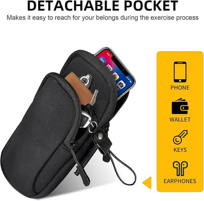 Prodigen Adjustable Weighted Vest Woman, 4-12lb/10-18lb Weight Vest with 6 Removable Weight Bags and Pocket | Weight Vest Men and Women for Walking, Running, Weight Loss, Strength Training