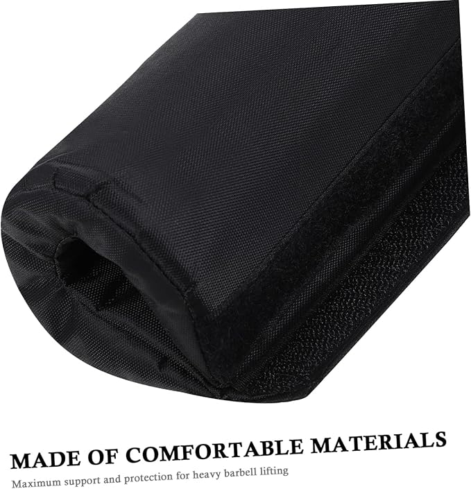 2pcs Thick Barbell Pad Squat Bar Cushion with High Density Neck and Shoulder Protection for Weightlifting Squats Lunges Hip Thrusts Slip Grip Covers