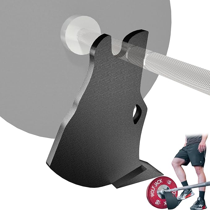 Wolf Jack - World's Smallest Deadlift Jack - Easily Load/Unload 1100lb - Made in USA - Ideal for Deadlift, Powerlifting, Hip Thrusters