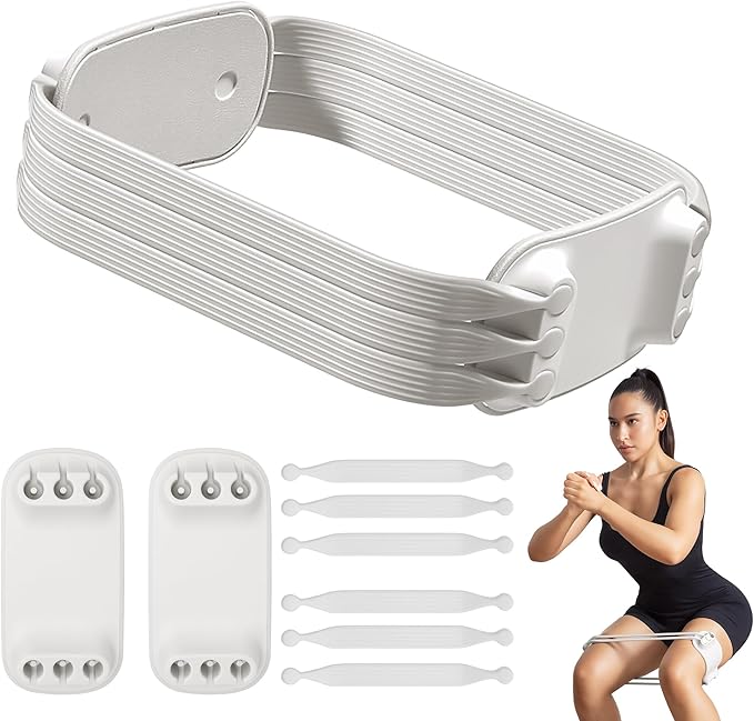 Adjustable Booty Bands-Resistance Bands for Legs Working Out-10/20/30lbs Exercise Workout Band with Carry Bag for Women & Men Physical Therapy, Home Fitness, Strength Training, Yoga
