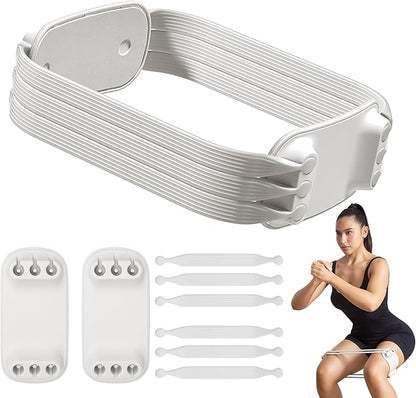 Adjustable Booty Bands-Resistance Bands for Legs Working Out-10/20/30lbs Exercise Workout Band with Carry Bag for Women & Men Physical Therapy, Home Fitness, Strength Training, Yoga