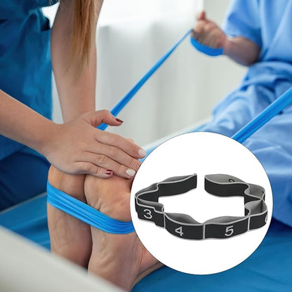 PATIKIL Exercise Bands, Yoga Stretching Strap Latin Elastic Bands for Physical Dance Stretch Pilates Resistance Bands