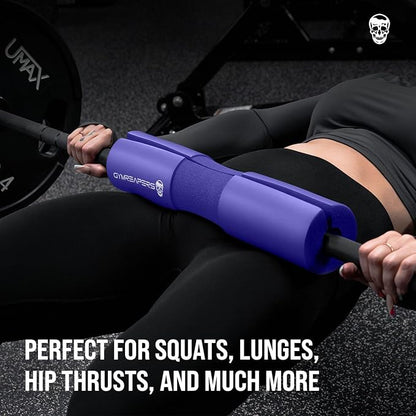 Gymreapers Barbell Squat Pad - Protective Bridge Pad For Hip Thrust, Squats, Lunges - Hip Support, Neck Protection For Bar