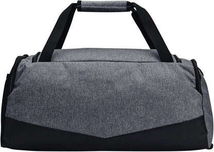 Under Armour Unisex-Adult Undeniable 5.0 Duffle, Pitch Gray Medium Heather (012)/Black, Small