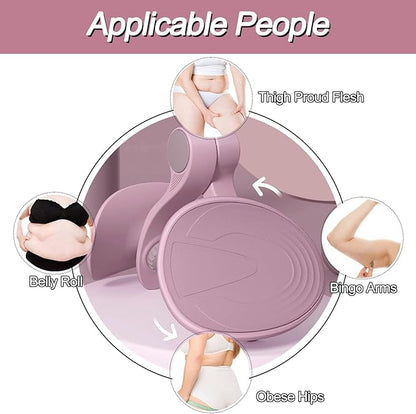 Pelvic Floor Exercise Devices, Inner Thigh Kegel Exerciser, Kegel Trainer for Postpartum Rehabilitation, Exerciser of Thigh at Home, Hip Under Desk Exercise Men Women with Band