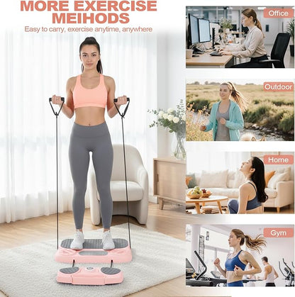 Pilates Board, 6-in-1 Pilates Reformer for Core & Full Body Workout, Portable Home Gym Equipment with Smart LED Digital Display, Pilates Trainer for Women, Beginners