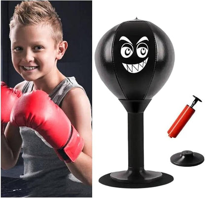 Rage Bag,Desktop Punching Bag Stress Relief for All Ages,2026 Strong Suction Cup Desk Boxing Punch Ball,Table Boxing Speed Ball for Home Office Table Counters,for Christmas, Winter
