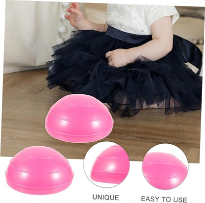 Kichvoe Half Balancing Ball for Kindergarten Balance Training Fitness Step Ball Gym Massage Tool for Core Stability and Coordination Exercise