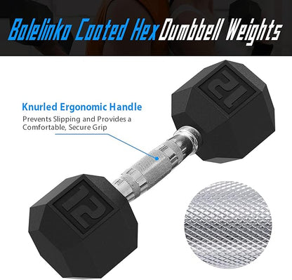 Balelinko Home Gym Equipment Workouts Strength Training Weight Loss Pilates Weights Yoga Sets Weights for Women, Men, Seniors and Youth