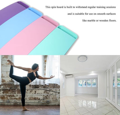 Turn Board for Dancers, Ballet Turning Board, Turning Boards for Dancers, Spinning Boards for Pirouette, Turns and Balance, Spinner Boards for Dancers, Ice Skaters, Gymnasts and Cheerleaders