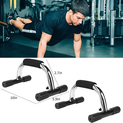 OUKENS Push Up Bars, Calisthenics Equipment Push Up Handles for Floor,with Non-Slip Sturdy Structure Handle, Fitness Bars for Home & Workout