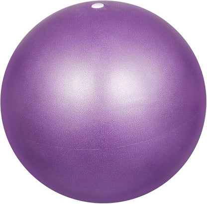 2pcs Mini Exercise Ball 9inch/23cm Small Yoga Ball Soft Pilate Ball Home Training Ball, Anti Burst and Slip, with Inflatable Straw for Therapy, Barre, Core Training