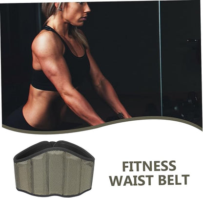 BESPORTBLE EVA Fitness Waist Belt with Lumbar Brace Support for Weightlifting and Deep Pulls Unisex Waistband for Powerlifting Squats and