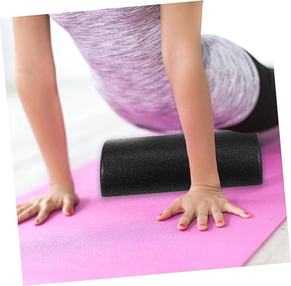 Half-Round Yoga Roller for Muscle Massage High Density Foam Smooth Surface for Yoga and Fitness for Physical Therapy and Recovery