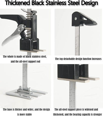 Labor Saving Arm 2PC ，15.5 Inch Height Regulator Hand Lifting Tool，Lifter Jack for Installing Cabinets Door And Wooden Panel Lifting Cabinet Board Lifter