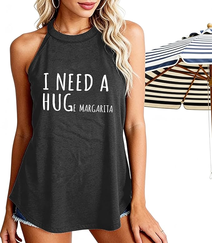 Mamacita Needs a Margarita Women Funny Shirts Workout Tops Graphic Beach Holiday Outfit Tees