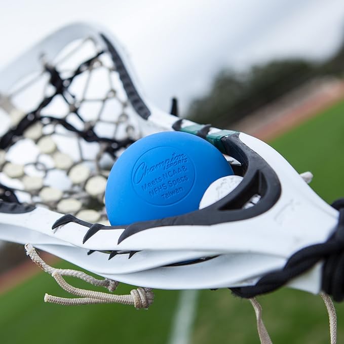 Champion Sports Lacrosse Balls & Rhino Skin Balls – Official Size, SEI Certified, Multiple Colors