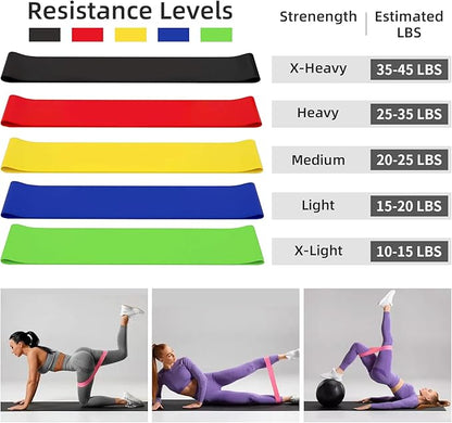 Pilates Essentials Kit for Women, Home Pilates Kit – 12" Pilates Ring, 9" Pilates Ball, Stretching Strap, 5 Resistance Bands, Yoga Socks, Pilates Kit for Home Workouts, Core Strength & Flexibility