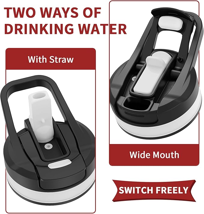 2 Liter Water Bottles ，Bpa-Free,Leakproof，Dishwasher Safe Design，Big Water Bottle with No-Slip Handle for Gym，Sports，Outdoor