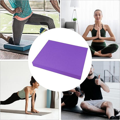 Exercise Balance Pad, Stability Trainer Pads, Non-Slip Cushioned Mat & Knee Pad, Balance Exercise Pads Cushion For For Fitness And Stability Training, Yoga, Pilates, Meditation And Fitness