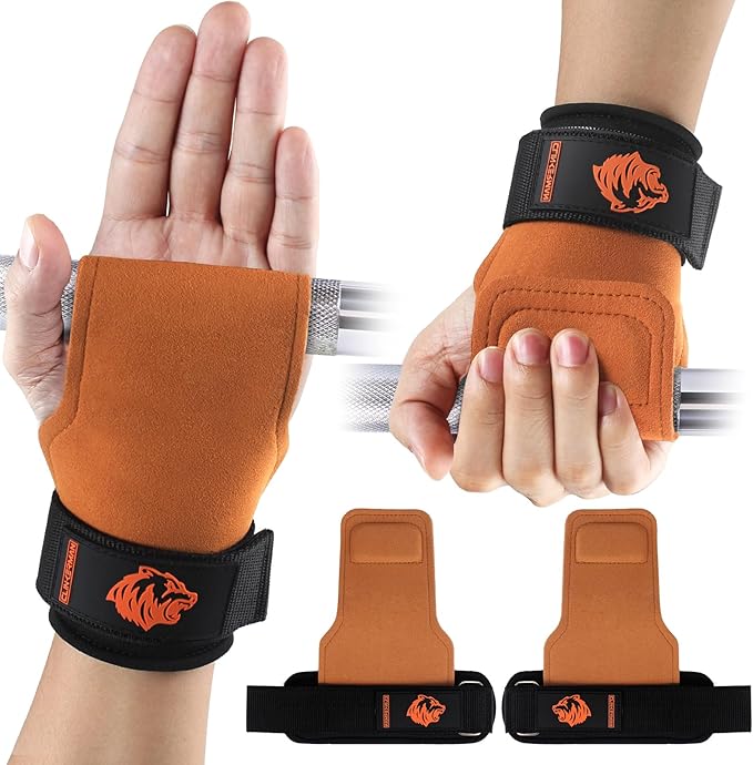 Lifting Straps Gym Wrist Straps for Weightlifting, Non-Slip & Adjustable, Perfect for Wrist Weights & Powerlifting (Pair)
