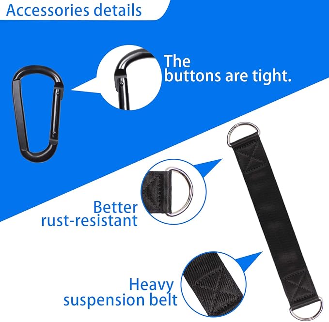 LFJ Cable Pulley with Swing Strap Carabiner Gym Pulley Wheel Set for LAT Pulley System DIY Pull Down Attachment,Ladder Lift,Home Gym Equipment