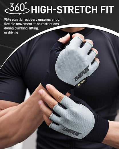 BATFOX Cycling Gloves for Men Women Road Mountain Bike Riding Gloves - Anti-Slip Bike Glove for Fitness Cycling Training Outdoor Sports