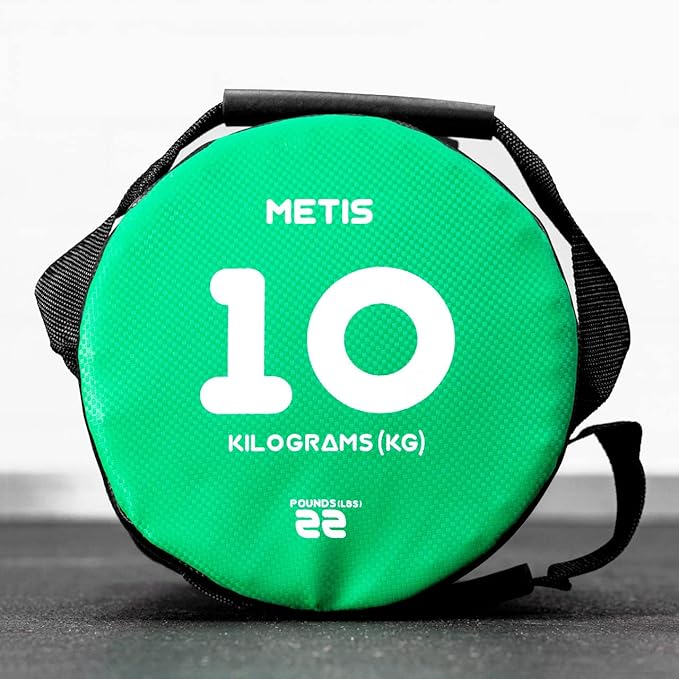 METIS Power Bags – 11lbs to 66lbs | Strength Training Fitness Equipment – Home Exercise and Gym Fitness | Prefilled Powerbag Weights for Powerlifting, Crossfit & MMA