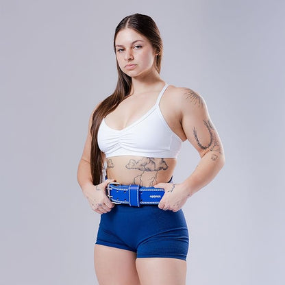 UPPPER Weight Lifting Belt - Double Prong 4” to 2.5” Tapered Premium Lifting Belt for Men and Women - Ultimate Back Support For Weightlifting and Powerlifting | Premium Fitness Gear
