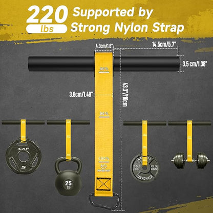 FitBeast Wrist Roller Forearm Trainer, Adjustable Strap Forearm Blaster for Grip Strength & Wrist Workouts