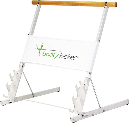 Portable Folding Exercise Bar for Barre, Balance and Ballet Home Workouts, Strong Freestanding Stable Design