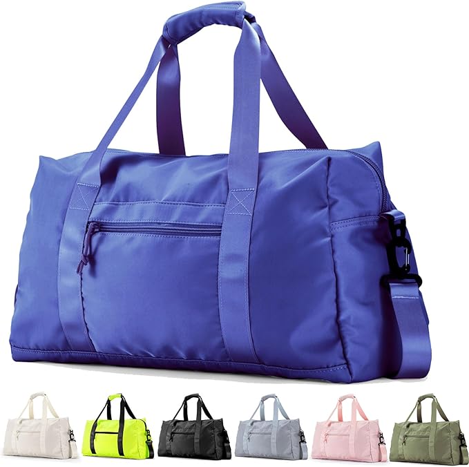 Travel Duffle Bag,Sport Gym Bag for Men And Women with Wet Pocket,Weekender Bag Carry On Tote Bags for Airplane