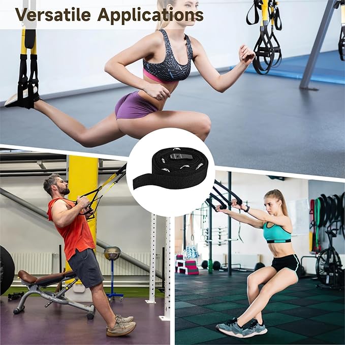 Door for Exercise, 5 Loop Attachment for Resistance Bands, Home Gym Equipment