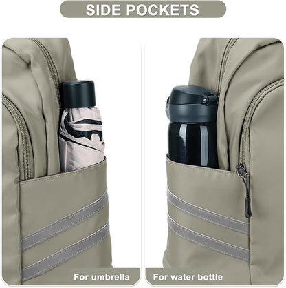 coofay Gym Backpack For Women Waterproof Backpack With Shoe Compartment Lightweight Travel Backpack Sports Backpacks Small Gym Bag