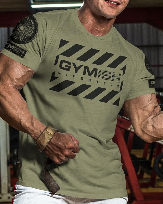 Gymish American Flag Graphic Fitness Tank, Sleeveless Bodybuilding Athletic Tank Top