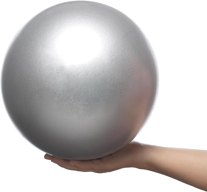 Small Pilates Balls - 9 Inch Exercise Ball Physical Therapy for Between Knees for Rehab, Barre, Core, Stability & Yoga